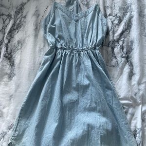 Cotton on denim dress